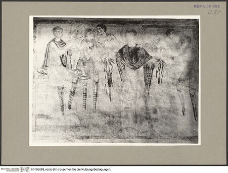 Vorderseite von Hutzel, Max [https://rightsstatements.org/page/CNE/1.0/] Szenen aus dem Leben und der Passion Christi, verschiedene Märtyrer und Szenen aus der Vita der Heiligen Urban und CaeciliaMärtyerszenen - Einem Märtyrer werden die Hände abgeschlagen, bh106063_recto. Foto: Hutzel, Max.