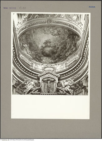 Vorderseite von unbekannt [https://www.deutsche-digitale-bibliothek.de/content/lizenzen/rv-fz/] Santa Maria in VallicellaCappella Maggiore - Apsiskalotte, bh106159_recto. Foto: Hutzel, Max.