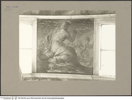 Vorderseite von Hutzel, Max [https://www.deutsche-digitale-bibliothek.de/content/lizenzen/rv-fz/] Szenen aus der GenesisErschaffung der Tiere - , bh106218_recto. Foto: Hutzel, Max.