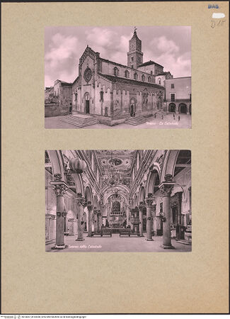 Vorderseite von unbekannt [https://www.deutsche-digitale-bibliothek.de/content/lizenzen/rv-ez/] Duomo - Ansicht von Südwesten, bh106907_bh106908_recto. Foto.
