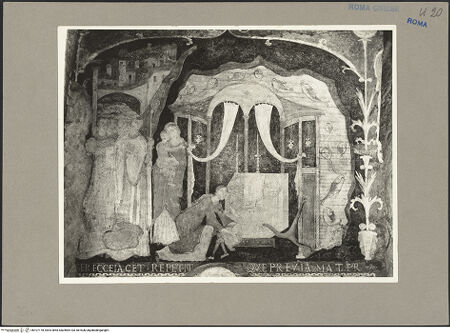 Vorderseite von Hutzel, Max [https://www.deutsche-digitale-bibliothek.de/content/lizenzen/rv-ez/] Szenen aus dem Leben des heiligen KlemensDas Wunder am Grab des Klemens in Cherson - oberer Teil, bh107178_recto. Foto: Hutzel, Max.