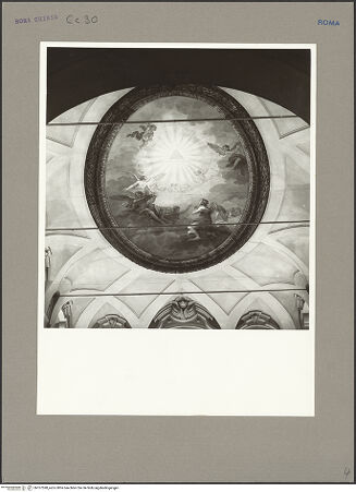 Vorderseite von unbekannt [https://www.deutsche-digitale-bibliothek.de/content/lizenzen/rv-ez/] Engel beten die Trinität an - mit Gewölbe, bh107598_recto. Foto: Hutzel, Max.