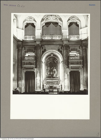 Vorderseite von unbekannt [https://www.deutsche-digitale-bibliothek.de/content/lizenzen/rv-ez/] Santa Maria in VallicellaOratorio di San Filippo NeriSala Borromini - Altarwand, bh107601_recto. Foto: Hutzel, Max.