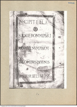 Vorderseite von bh108287_recto