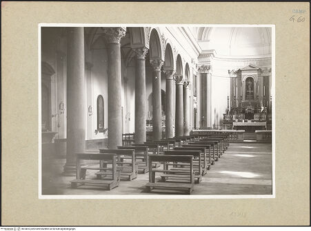 Vorderseite von Hutzel, Max [https://www.deutsche-digitale-bibliothek.de/content/lizenzen/rv-ez/] Chiesa dei Cappuccini (ex Chiesa dei Gesuiti) - Linke Arkade, bh108614_recto. Foto: Hutzel, Max.