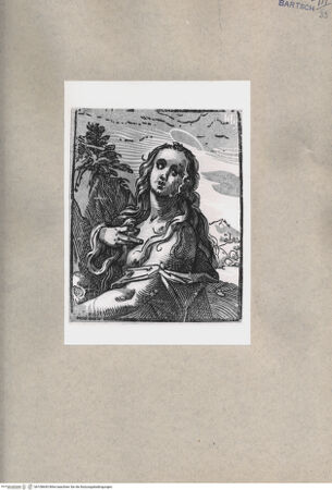 Vorderseite von  [http://creativecommons.org/publicdomain/mark/1.0/] Heilige Magdalena - , bh108645. Foto.