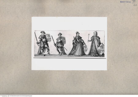 Vorderseite von  [http://creativecommons.org/publicdomain/mark/1.0/] Eduard IV., Eduard V., Richard III. und Heinrich VII. - , bh108646. Foto.