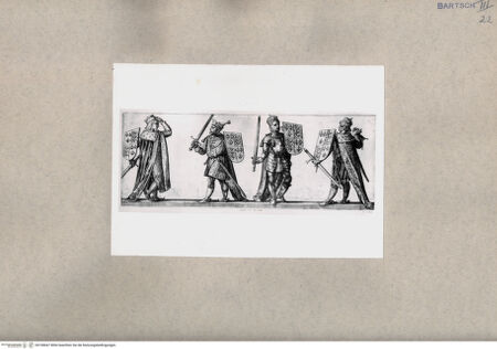 Vorderseite von  [http://creativecommons.org/publicdomain/mark/1.0/] Richard II., Heinrich IV., Heinrich V. und Heinrich VI. - , bh108647. Foto.