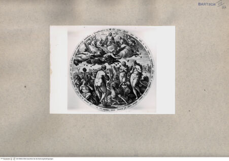 Vorderseite von  [http://creativecommons.org/publicdomain/mark/1.0/] Auferstehung der Toten - , bh108662. Foto.