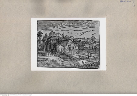 Vorderseite von  [http://creativecommons.org/publicdomain/mark/1.0/] Bauernhaus - , bh108673. Foto.