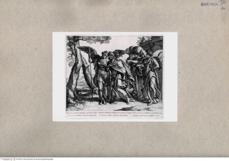 Vorderseite von  [http://creativecommons.org/publicdomain/mark/1.0/] Lot und seine Töchter - , bh108701. Foto.