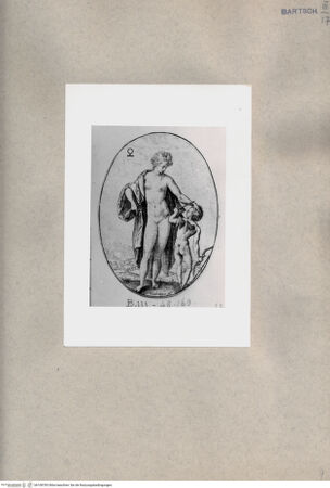 Vorderseite von  [http://creativecommons.org/publicdomain/mark/1.0/] Venus und Amor - , bh108783. Foto.