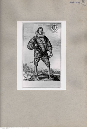 Vorderseite von  [http://creativecommons.org/publicdomain/mark/1.0/] Soldat - , bh108797. Foto.