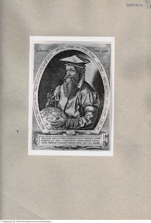 Vorderseite von  [http://creativecommons.org/publicdomain/mark/1.0/] Porträt Gerhard Mercators - , bh108810. Foto.