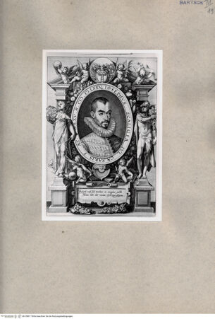 Vorderseite von  [http://creativecommons.org/publicdomain/mark/1.0/] Porträt von Joseph Justus Scaliger - , bh108817. Foto.
