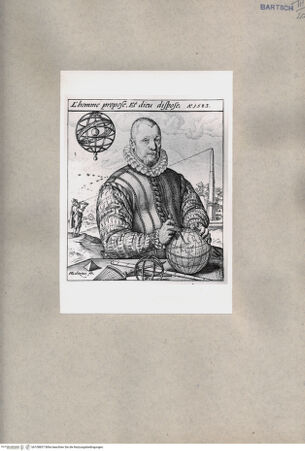 Vorderseite von British Museum [http://creativecommons.org/publicdomain/mark/1.0/] Porträt von Nicolaus Petri van Deventer - , bh108837. Foto.