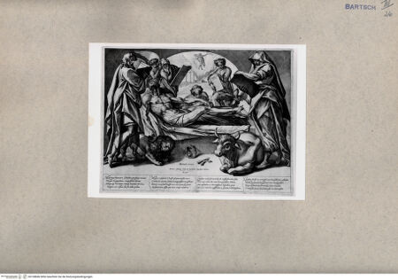 Vorderseite von British Museum [http://creativecommons.org/publicdomain/mark/1.0/] Grablegung Christi - , bh108846. Foto.