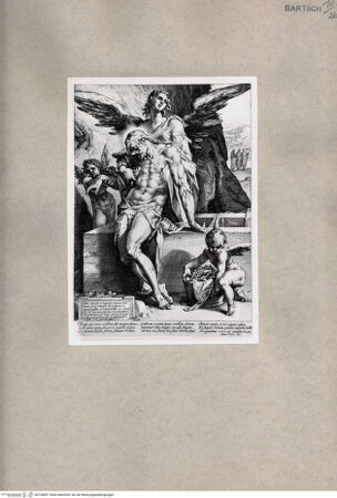 Vorderseite von British Museum [http://creativecommons.org/publicdomain/mark/1.0/] Grablegung Christi durch Engel - , bh108851. Foto.