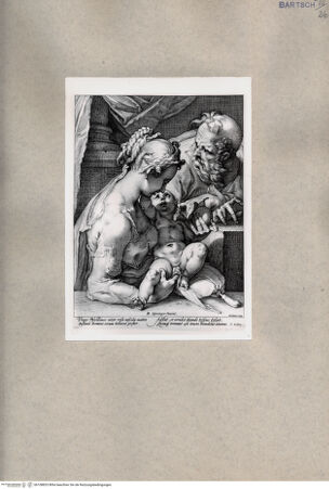 Vorderseite von British Museum [http://creativecommons.org/publicdomain/mark/1.0/] Heilige Familie - , bh108853. Foto.