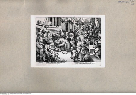 Vorderseite von British Museum [http://creativecommons.org/publicdomain/mark/1.0/] Eutychus wird von Paulus zum Leben erweckt - , bh108856. Foto.