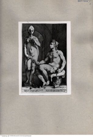 Vorderseite von British Museum [http://creativecommons.org/publicdomain/mark/1.0/] Pygmalion verliebt sich in die Statue, die er schnitzt - , bh108903. Foto.