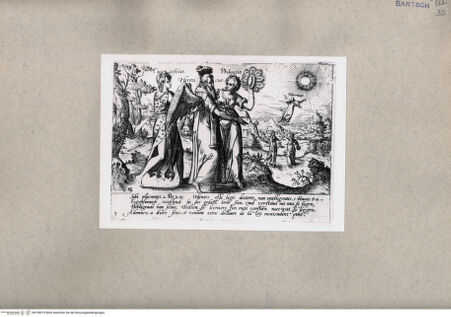 Vorderseite von British Museum [https://www.deutsche-digitale-bibliothek.de/content/lizenzen/rv-ez/] 'Curiosita' und 'Philautia' mit 'Hereticus' - , bh108915. Foto.