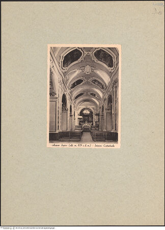 Vorderseite von unbekannt [https://www.deutsche-digitale-bibliothek.de/content/lizenzen/rv-ez/] Cattedrale dell'Assunta - Mittelschiff, bh109145_recto. Foto.