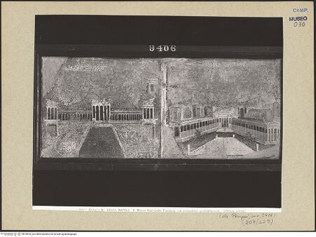 Vorderseite von Alinari [https://www.deutsche-digitale-bibliothek.de/content/lizenzen/rv-ez/] Landschaft mit Bauwerke - Gesamtansicht, bh109335_recto. Foto.