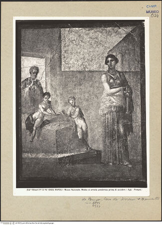 Vorderseite von Alinari [https://www.deutsche-digitale-bibliothek.de/content/lizenzen/rv-ez/] Medea und ihre Söhne - Gesamtansicht, bh109353_recto. Foto.