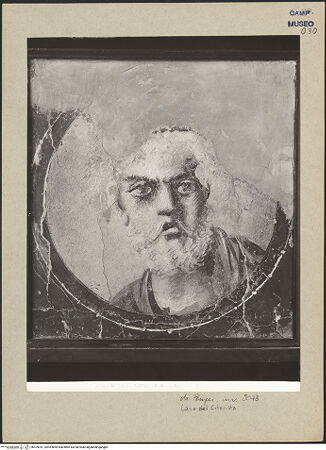 Vorderseite von Alinari [https://www.deutsche-digitale-bibliothek.de/content/lizenzen/rv-ez/] Porträt eines alten Mann - Gesamtansicht, bh109391_recto. Foto.