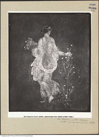 Vorderseite von Alinari [https://www.deutsche-digitale-bibliothek.de/content/lizenzen/rv-ez/] Nymphe (oder Flora oder Proserpina) - Gesamtansicht, bh109410_recto. Foto.