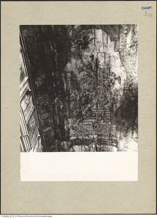 Vorderseite von Bibliotheca Hertziana [https://www.deutsche-digitale-bibliothek.de/content/lizenzen/rv-fz/] Mariae Himmelfahrt - Gesamtansicht, bh109444_recto. Foto.