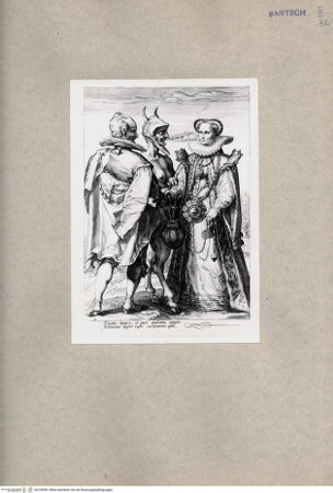 Vorderseite von British Museum [https://www.deutsche-digitale-bibliothek.de/content/lizenzen/rv-ez/] Zweckehe durch Satan verbunden - , bh109981. Foto.