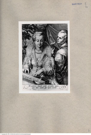 Vorderseite von British Museum [https://www.deutsche-digitale-bibliothek.de/content/lizenzen/rv-ez/] Fünf Sinne, 'Hören' - , bh109986. Foto.