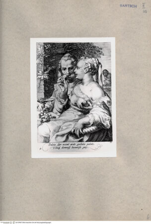 Vorderseite von British Museum [https://www.deutsche-digitale-bibliothek.de/content/lizenzen/rv-ez/] Fünf Sinne, 'Schmecken' - , bh109987. Foto.