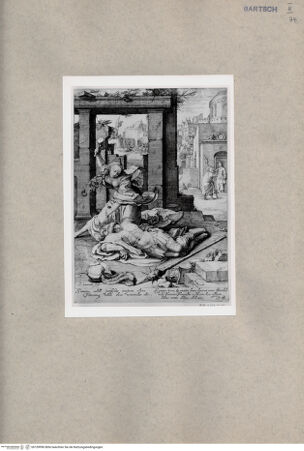 Vorderseite von British Museum [https://www.deutsche-digitale-bibliothek.de/content/lizenzen/rv-ez/] Jael tötet Sisera - , bh109996. Foto.