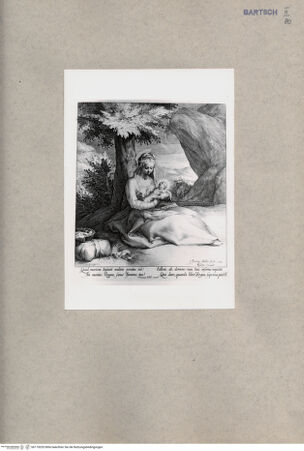 Vorderseite von British Museum [https://www.deutsche-digitale-bibliothek.de/content/lizenzen/rv-ez/] Ruhe auf der Flucht nach Ägypten - , bh110020. Foto.