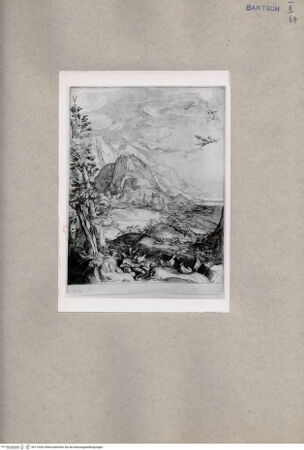 Vorderseite von British Museum [https://www.deutsche-digitale-bibliothek.de/content/lizenzen/rv-ez/] Landschaft mit Dädalus und Ikarus - , bh110262. Foto.