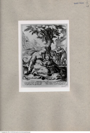 Vorderseite von British Museum [https://www.deutsche-digitale-bibliothek.de/content/lizenzen/rv-ez/] Ruhe auf der Flucht nach Ägypten - , bh110359. Foto.