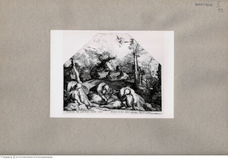 Vorderseite von British Museum [https://www.deutsche-digitale-bibliothek.de/content/lizenzen/rv-ez/] Christus im Garten Gethsemane - , bh110376. Foto.