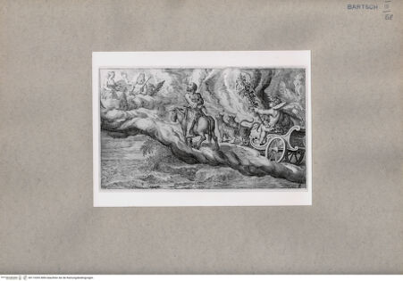 Vorderseite von British Museum [https://www.deutsche-digitale-bibliothek.de/content/lizenzen/rv-ez/] Bacchus und Vulcanus kehren zum Olymp zurück - , bh110392. Foto.