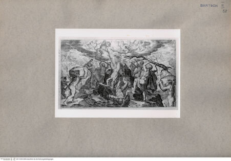 Vorderseite von British Museum [https://www.deutsche-digitale-bibliothek.de/content/lizenzen/rv-ez/] Bacchus in Löwengestalt im Kampf der Götter gegen die Titanen - , bh110393. Foto.