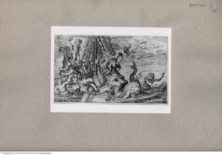 Vorderseite von British Museum [https://www.deutsche-digitale-bibliothek.de/content/lizenzen/rv-ez/] Bacchus verwandelt die Piraten in Delphine - , bh110397. Foto.