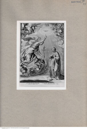 Vorderseite von British Museum [https://www.deutsche-digitale-bibliothek.de/content/lizenzen/rv-ez/] Verkündigung an Maria - , bh110399. Foto.