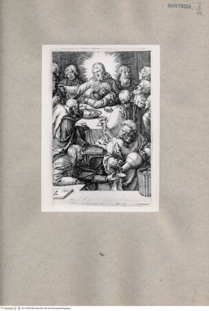 Vorderseite von British Museum [https://www.deutsche-digitale-bibliothek.de/content/lizenzen/rv-ez/] Abendmahl - , bh110435. Foto.