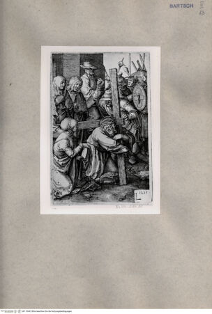 Vorderseite von British Museum [https://www.deutsche-digitale-bibliothek.de/content/lizenzen/rv-ez/] Veronika reicht Jesus das Schweißtuch - , bh110443. Foto.