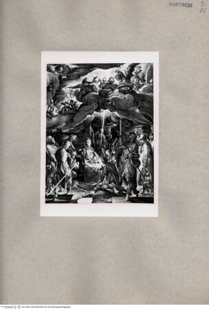 Vorderseite von British Museum [https://www.deutsche-digitale-bibliothek.de/content/lizenzen/rv-ez/] Anbetung der Hirten - , bh110461. Foto.