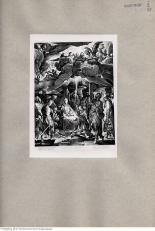 Vorderseite von British Museum [https://www.deutsche-digitale-bibliothek.de/content/lizenzen/rv-ez/] Anbetung der Hirten - , bh110463. Foto.