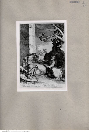 Vorderseite von British Museum [https://www.deutsche-digitale-bibliothek.de/content/lizenzen/rv-ez/] Prophezeiung Ahijas gegen das Haus Jerobeam - , bh110510. Foto.