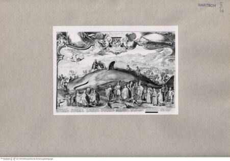 Vorderseite von British Museum [https://www.deutsche-digitale-bibliothek.de/content/lizenzen/rv-ez/] Ernst Casimir von Nassau-Dietz mit gestrandetem Wal - , bh110519. Foto.